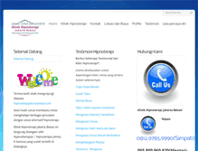 Tablet Screenshot of hipnoterapijakartabekasi.com